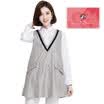 Peek anti-radiation clothing pregnant mother silver-white-collar clothing fashion anti-radiation card set all code