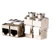 AMPC AMPCOM six types of shielded network module to avoid playing Gigabit Ethernet zinc alloy shell engineering grade 50U gold