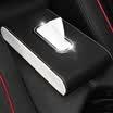 Huazhe car tissue box car tissue box car car tray creative seat car tissue box car tissue box common black white line