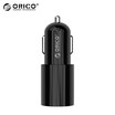 ORICO USB-C Car Charger Dual Port 31A 155W Type-c Quick Charger Mobile Phone Travel Adapter Cigar Lighter DC 12-24V