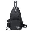Light rider Korean sports riding bag chest bag male outdoor shoulder casual slung mens pockets packet tide 277 black