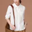 City plus CITYPLUS 2017 autumn new women&39s clothing loose lattice long sleeves shirt shirt CWCS178161 blue M