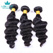 Grade 9A Malaysian Virgin Hair Loose Deep 3 Bundles 100 Unprocessed Virgin Human Hair Malaysian Loose Deep Cheap Bundles