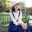 INMAN 2017 Autumn new simple high collar hit color embroidery long sleeve sleeve chiffon shirt female 1873291429 pearl white S