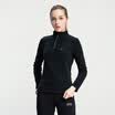 Snow fly autumn&winter fleece women half-cardigan jacket anti-static breathable 1621ZY022 ecological blue 5060 XXXL