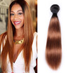 Brazilian Straight Ombre Hair 100 Human Hair 3 bundles Ombre T1B30 Color Remy Hair Weave 100gPiece Brazilian Hair