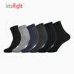 INTERIGHT Men&39s Plain Casual Socks 6 Double-mix color uniform
