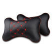 Huashi car headrest car four seasons universal pillow set massage pillow pillow pillow pad neck pillow car supplies fashion rice head pillow 2