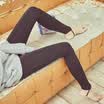 City plus CITYPLUS 2017 autumn&winter new women&39s art wild luster tights pants legs underwear Leggings CWKX178552 black thin all