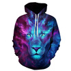Fashion mens clothing 3D printing ice&fire Hoodie autumn&winter Men Sweater Cotton Size S-6XL
