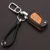 Huashi Toyota Key Case Toyota Leather Key Case Keychain Cover Modified Special B-Sports Black