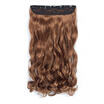 20" Curly Wave 34 Full Head One Piece 5clips Clip in on Synthetic Hair Extension High Temperature Fiber Hair Pieces Wavy Hair
