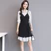 Markentsee 2017 new women&39s autumn fashion Korean temperament elegant trend sweet leisure casual dress skirt yzOMN9168 picture color M