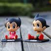 Iron arm Astro Boy Decoration car with shaking his head doll doll collection version of the installed