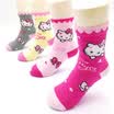 Hello Kitty HELLOKITTY children socks girls in the tube socks students jacquard socks KTW3009 4 double mixed suit 14-16cm
