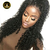 360 Lace Frontal With Baby Hair Deep Wave Curly Hairstyle Unprocessed Virgin Brazilian Human Hair Natural Color