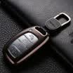 Digalen modern car key bag name map IX35 ix25 Long move Tucson Sonata nine generation key cover protective shell aluminum keychain modified charm blue