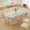 Jiuzhou deer tablecloth home waterproof printed cloth tablecloths coffee table cloth British pastoral style cloth cloth tablecloth floral world 100 150cm