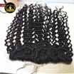 Peruvian Deep Curly Hair Frontal Swiss Lace Lace Frontal Closure Ear To Ear 13x4 100 Human Virgin Peruvian Virgin Hair Hot Sale