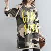 City plus CITYPLUS 2017 autumn&winter new style women&39s clothing large size fat MM loose casual bottoming camouflage wild long-sleeved T-shirt CWTC179658 army green all