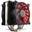 PCCOOLER Dong Hoi Heatsale CPU Cooler 6 heat pipe multi-platform smart RGB dual fan nickel-plated cooling fins 12cm mute 7 colors
