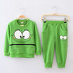 Baby Boys Girls Kid Pullover Tops Sportswear Tracksuit Outfit Smiling Face Suits