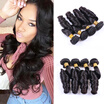 Peruvian Aunty Funmi Hair Bouncy Curly Hair 4Bundles lot Peruvian Virgin Human Hair Bundles 7A Grade Funmi Hair Bundles
