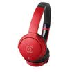 Audio-technica ATH-AR3BT Portable Headset Wireless Bluetooth Headset Red