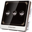 COOLTOUCH smart switch remote control human body sensing Jingdong micro smart APP control dington speaker linkage CTSS-WMJ-3o crown three open smart switch