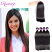 Brazilian Hair 4 Bundles Straight Human Virgin Hair Free Shipping