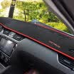Huashi Skoda Octavia light pad 15-18 Skoda Octavia instrument center console sunscreen shading insulation pad car supplies modified special red edge