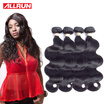 Peruvian Virgin Hair Body Wave 4 Bundle Deals 7A Grade Virgin Unprocessed Human Hair Cheap Peruvian Body Wave Hair Weave Bundles