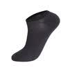 Schiesser mens socks thin cotton casual socks sports breathable boat socks 3 pairs 355533K black gray white 8919 26-28