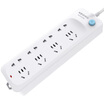 Han nationality KEG HD-ZSB-04 4K-20 2 meters 8 holes new national standard switch socket outlet strip