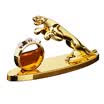 Molong car perfume decoration creative car interior jewelry horse car seat aromatherapy except odor horse to success clean silver