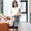 STORY Of SHANGHAI Ladies Woolen Scarf Warm & Warm Scarf Shawl Elegant Striped Pink