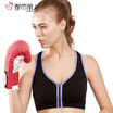 City beauty women sports bra comfortable breathable fashion without steel underwear 2B7B02 light purple L