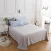 Good Bai bed single bedding cotton twill simple fashion style for 15 m double bed 180 230