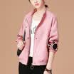 City plus CITYPLUS 2017 winter new women&39s art wild embroidery loose jacket collar collar wool coat thickening warm short jacket CWWT179250 peach pollen XL