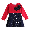 Toddler Baby Kids Girls Dress Princess Party Tulle Polka Dot Fancy Tutu Dress