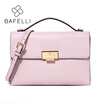 BAFELLI women shoulder bag split leather fresh color envelope white red bolsos mujer crossbody bags for women messenger bags