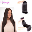 7A Peruvian Virgin Hair Straight 3 Bundles Human Hair Bundles Peruvian Virgin Straight Hair Weaves