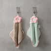 Boyang Textiles para el hogar MÁS ALLÁ Toalla de mano Cocina Baño Toalla de mano Colgando Absorbente de agua Toalla de mano linda Toalla de mano Toalla de color