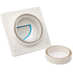Submarine A100 check valve toilet exhaust fan duct duct flue check valve Yuba ventilation valve check valve