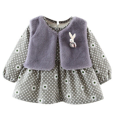 Kids Dress For Girl Clothes Winter Plus Velvet Faux Fur Vest Bow Design Kids Dress for Princess Girls Clothes
Kids Dress For Girl Clothes Winter Plus Velvet Faux Fur Vest Bow Design Kids Dress for Princess Girls Clothes