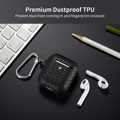 TPU Protective Case for AirPods 12 Resilient Case Cover Dustproof Shockproof Protective Cover with Hanger Red
TPU Protective Case for AirPods 12 Resilient Case Cover Dustproof Shockproof Protective Cover with Hanger Red