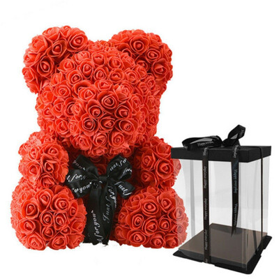 Artificial Rose Bear PE Rose Gift Valentines Romantice For Wedding Party Creative DIY Valentine Gift PE Rose Doll
Artificial Rose Bear PE Rose Gift Valentines Romantice For Wedding Party Creative DIY Valentine Gift PE Rose Doll