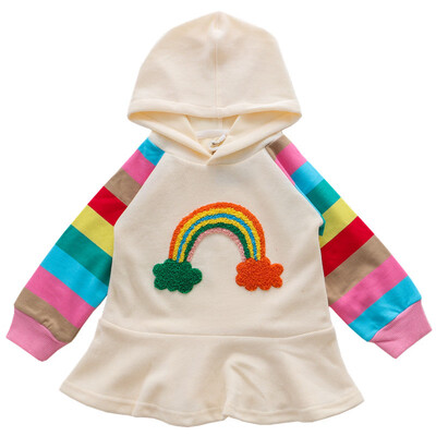 Children Set Baby Girls Dress 1-5T New Autumn Long Sleeve Princess Sweet Cotton Rainbow Print Sweet Cute Dress
Children Set Baby Girls Dress 1-5T New Autumn Long Sleeve Princess Sweet Cotton Rainbow Print Sweet Cute Dress