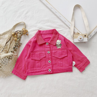 Lovely Coat 0-5T Baby Autumn Girls Cute Solid Color Comfort Slim Cotton Jacket Warm Coat Denim Tops
Lovely Coat 0-5T Baby Autumn Girls Cute Solid Color Comfort Slim Cotton Jacket Warm Coat Denim Tops