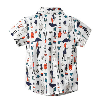 Children Boys Shirts Summer Kids Baby Shirt For Boy Short Sleeve Tees Tops Child Printed Clothing Boys Clothes 1-6Y
Children Boys Shirts Summer Kids Baby Shirt For Boy Short Sleeve Tees Tops Child Printed Clothing Boys Clothes 1-6Y
